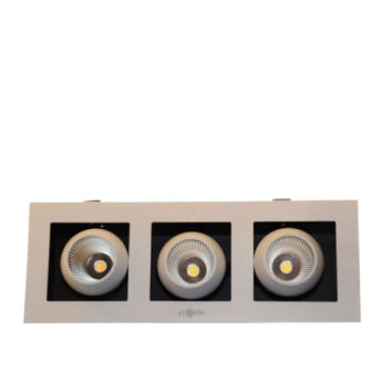LED Downlight 3000K 8W*3 Square White LED Downlight 3000K 8W*3 Square White