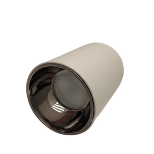 Led Cylinder Downlight 10W 3000K White Round