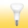 LED Bulb 160-240V 6000K E27 9W R63