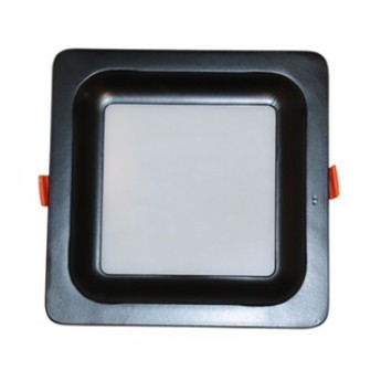 LED Downlight 6000K 24W Square Chrome