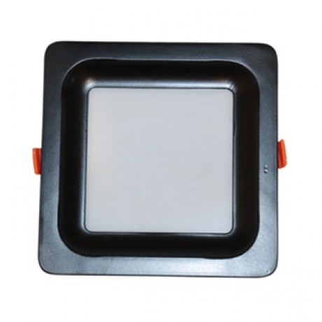 LED Downlight 3000K 16W Square Chrome