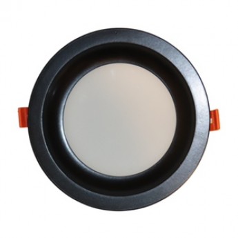Led Downlight 6000K 16W Round Black