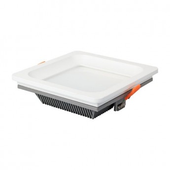 LED Downlight 6000K 16W Square White