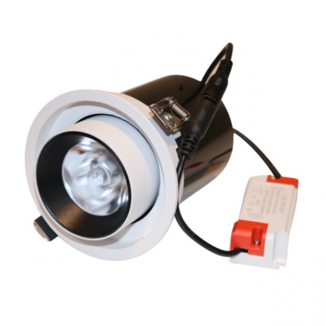 LED Motion Downlight 3000K 12W Round