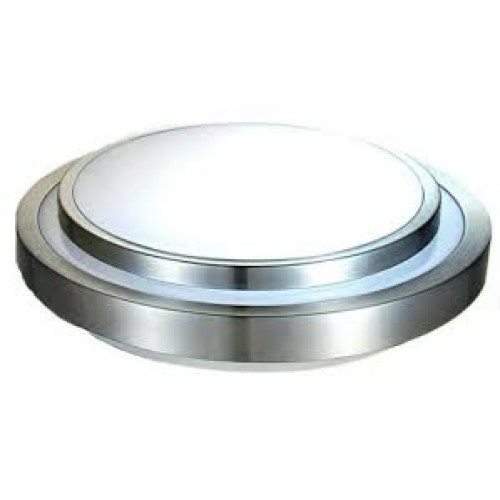 Lamp Ceiling 6000K 24W Round Silver With Sensor