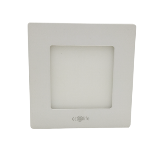 LED Panel Surface 3000k 12W Square White
