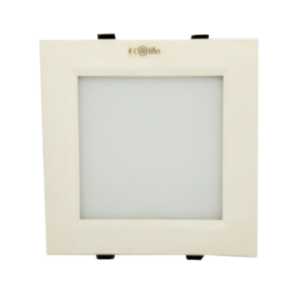 LED Panel Slim 6000k 18W Square White